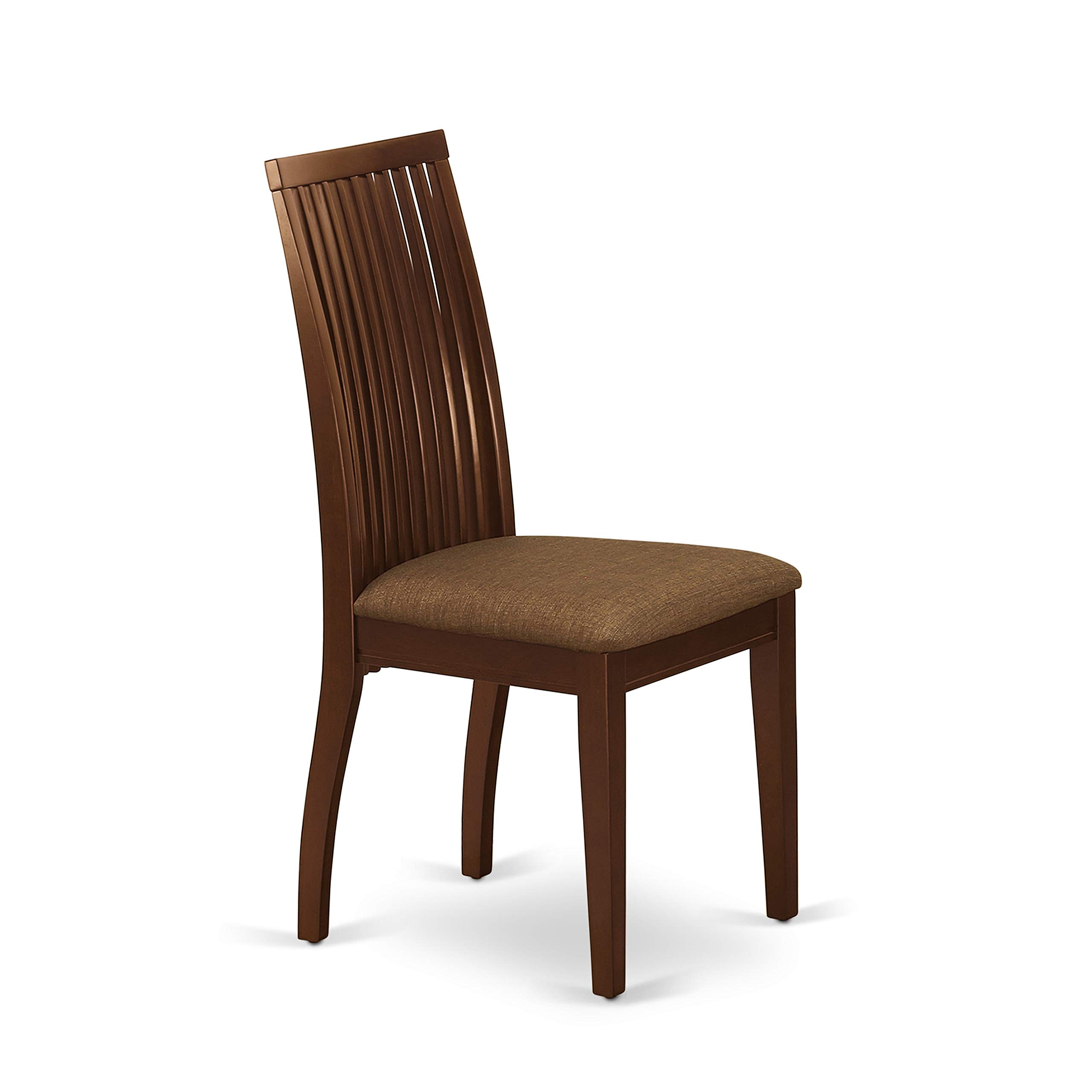 East West Furniture ESIP3-MAH-C 3-Piece Modern Mahogany Dining Set - 30