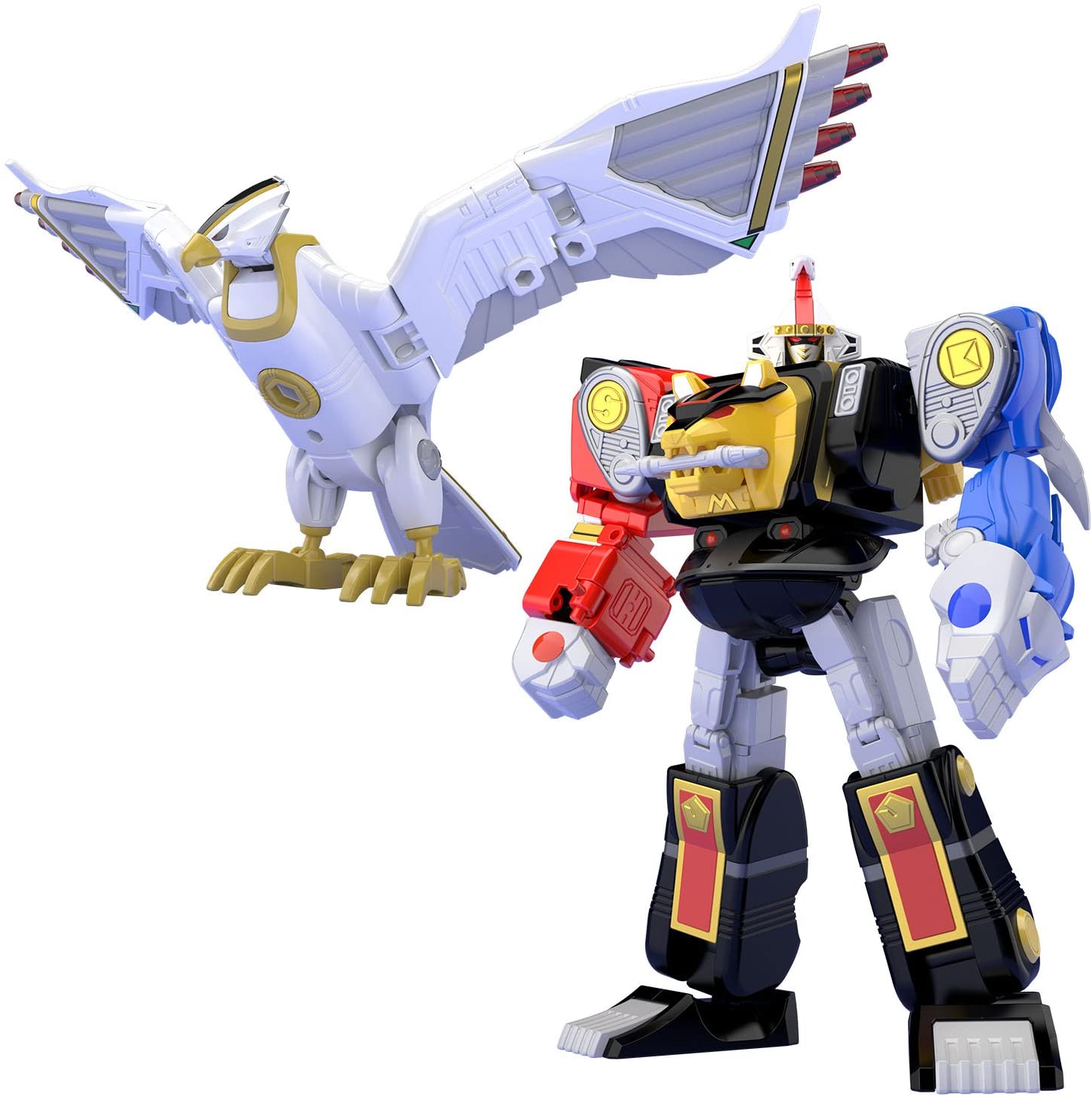 Bandai Shokugan Super MiniPla Power Rangers Ninja Megazord & Falconzord Model Kit – Buildable Action Figure Set for Collectors & Kids – Perfect for Display, Play & Role-Playing Scenes