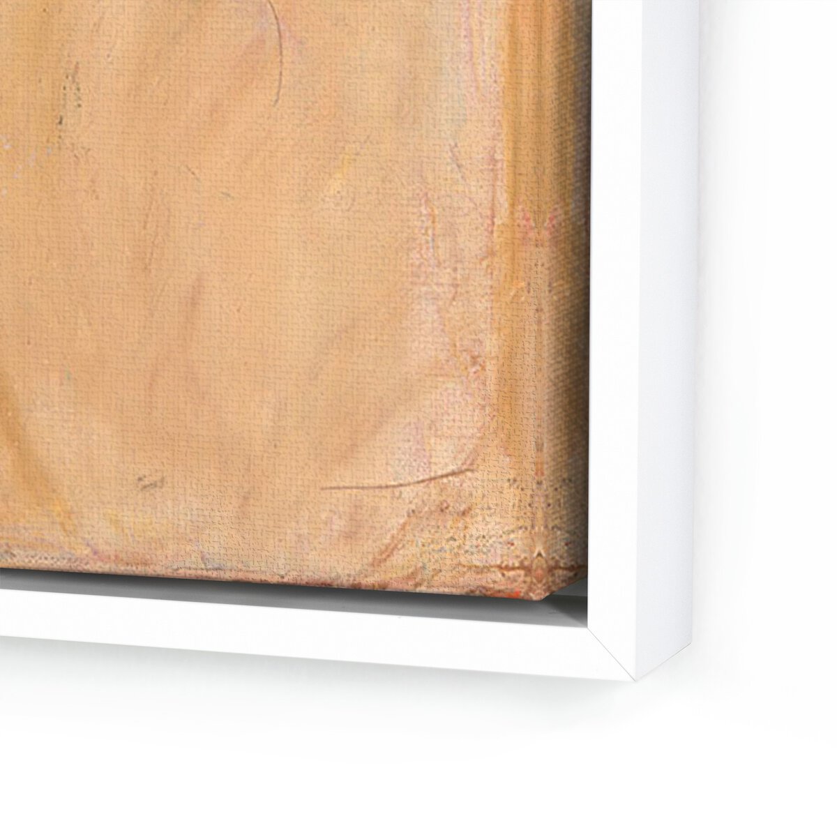 Always Open By Jill Elliott - 40x40 Inch White Maple Framed Canvas Wall Art - Perfect for Living Room, Bedroom & Office Decor