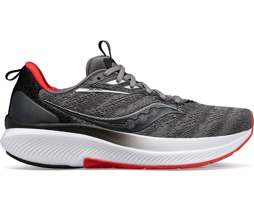 Men's Saucony Echelon 9 Running Shoes - Lightweight Cushioned Sneakers for Men with Arch Support | Perfect for Jogging, Gym Workouts & Daily Walking