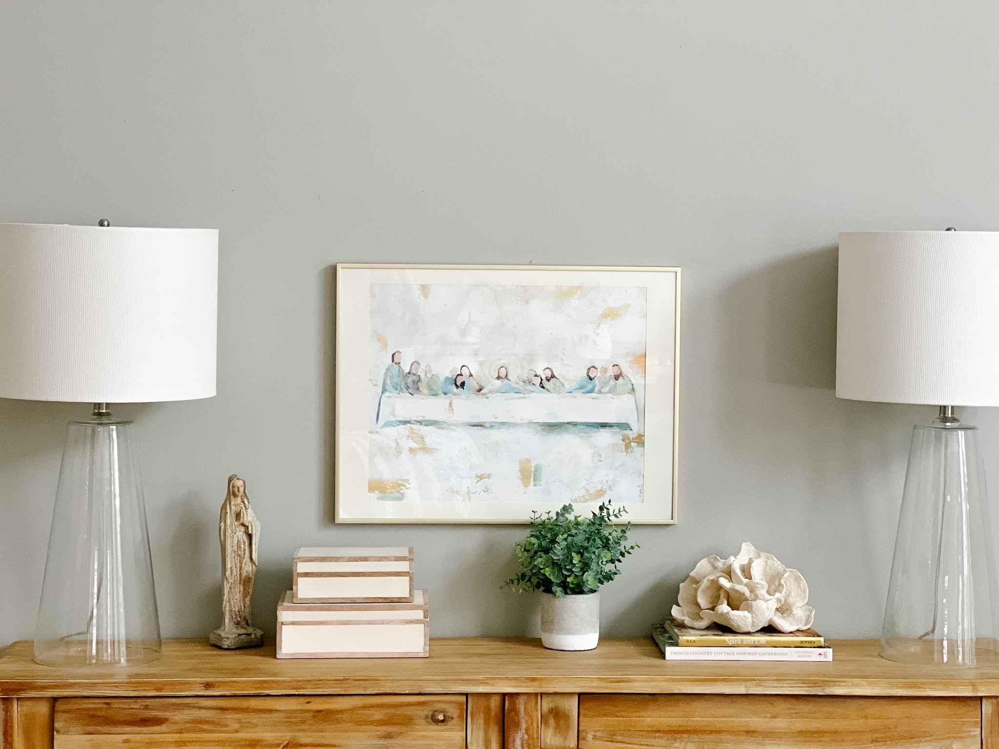 The Last Supper Wall Art Print - High Quality Jesus Christ Religious Painting for Home Decor, Church, and Office - Perfect for Living Room, Bedroom, and Gifts
