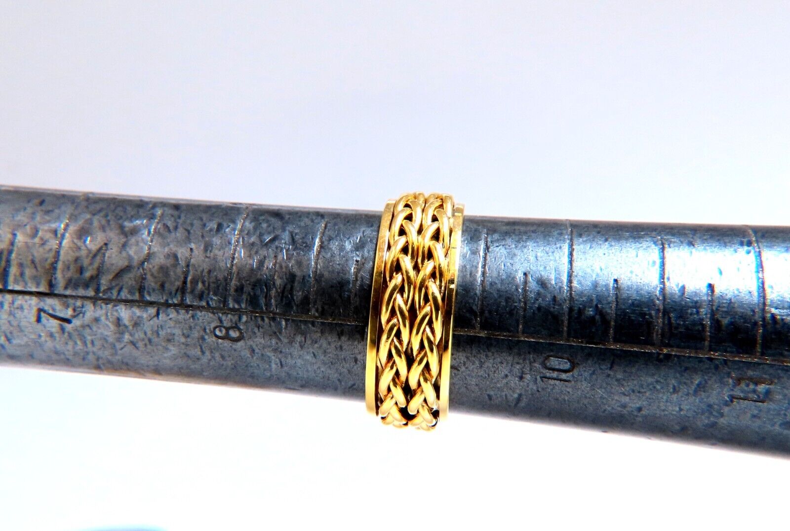 14kt Gold Matching Wedding Bands Set - 4.5mm Width, Sizes 9 & 9.25 - Perfect for Couples, Anniversaries & Romantic Gift Giving
