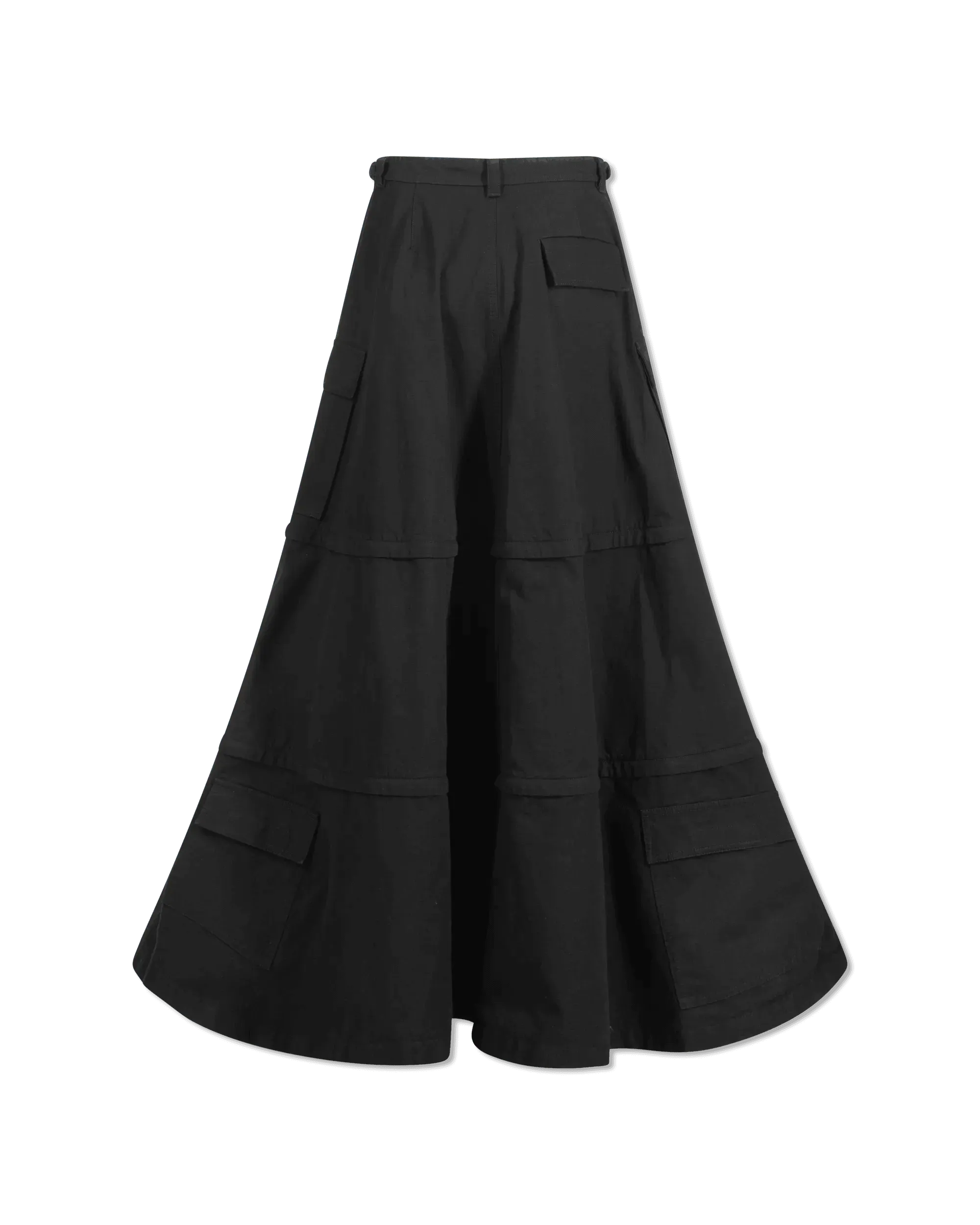 Durable Cotton Ripstop Maxi Cargo Skirt for Women - Outdoor Hiking, Travel & Casual Wear