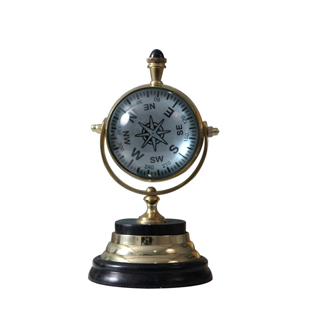 Premium SDBRKYH Globe & Compass Ornaments - Elegant Home Decor, Study & Bookcase Decoration, Luxury Desktop Accessories for Travel Lovers & Office Decor