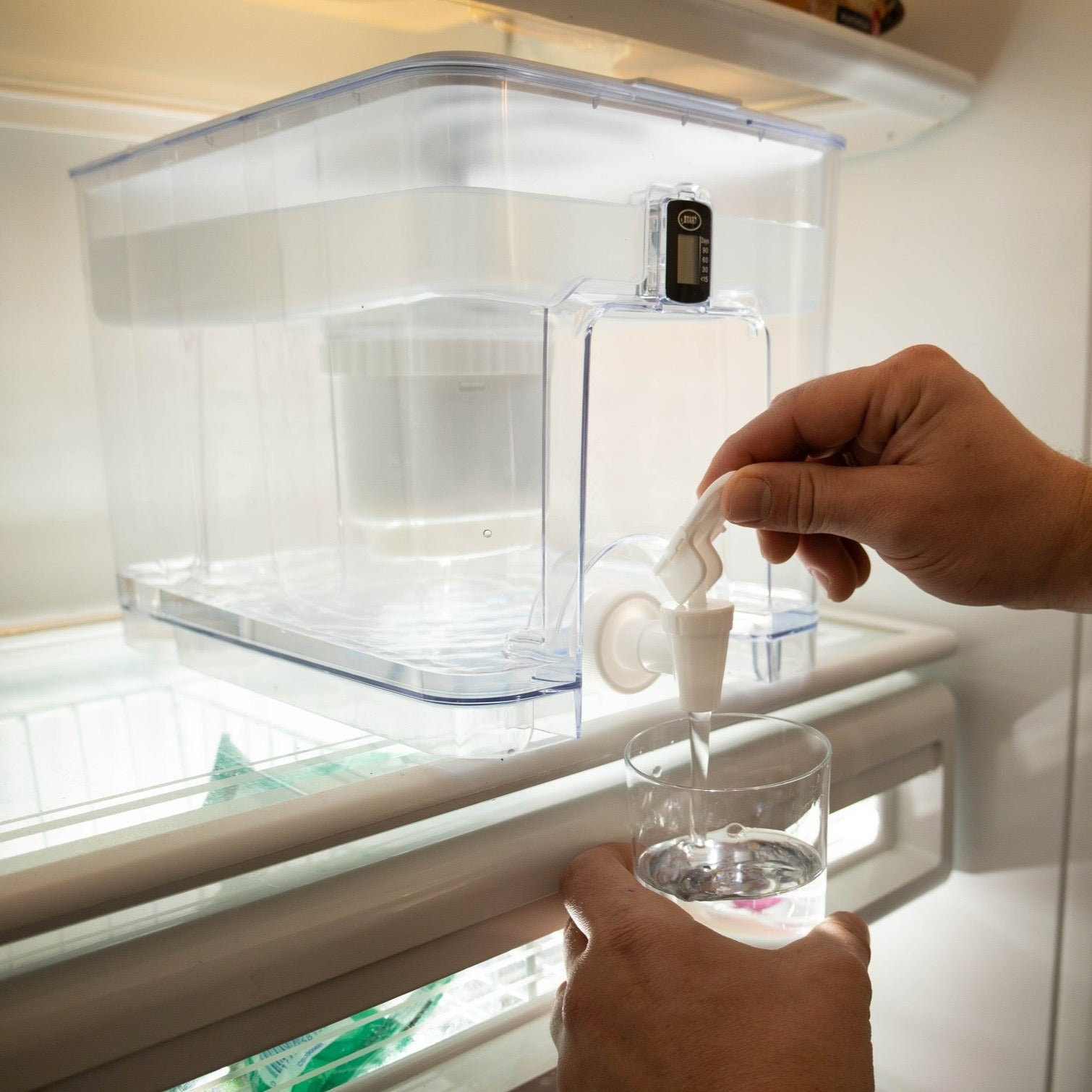 Pure Water Dispenser - Fluoride & PFAS Removal System for Clean Drinking Water | Perfect for Home, Office & Outdoor Use