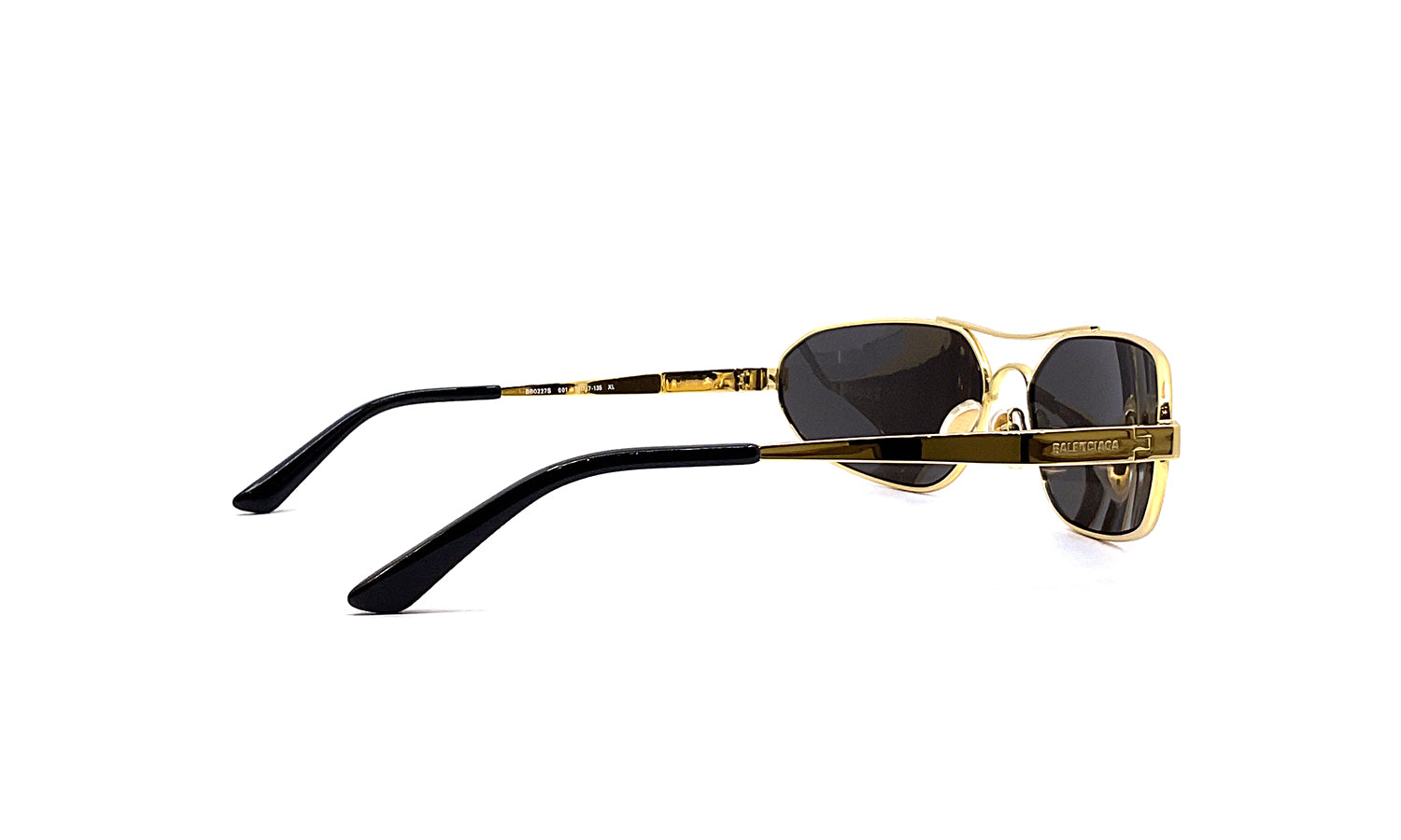 Balenciaga BB0227S Sunglasses (001) - Stylish UV Protection for Outdoor Activities, Travel & Fashion