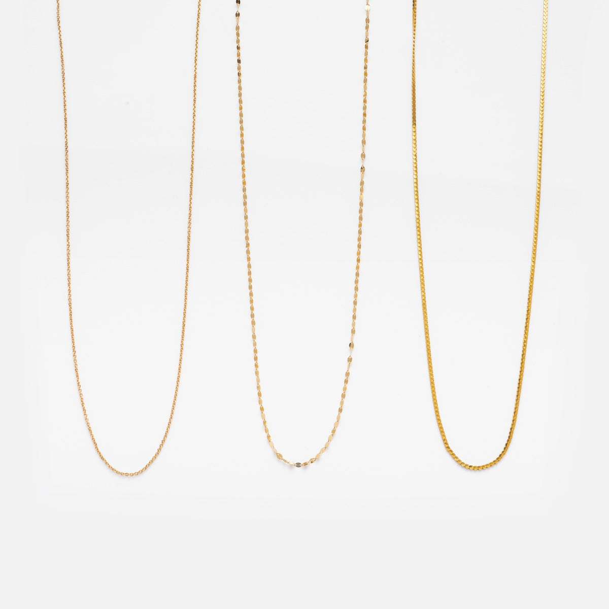 Stainless Steel Charm Chain Necklace - Durable & Adjustable for Pendants & Charms - Perfect for Jewelry Making, DIY Gifts & Layering