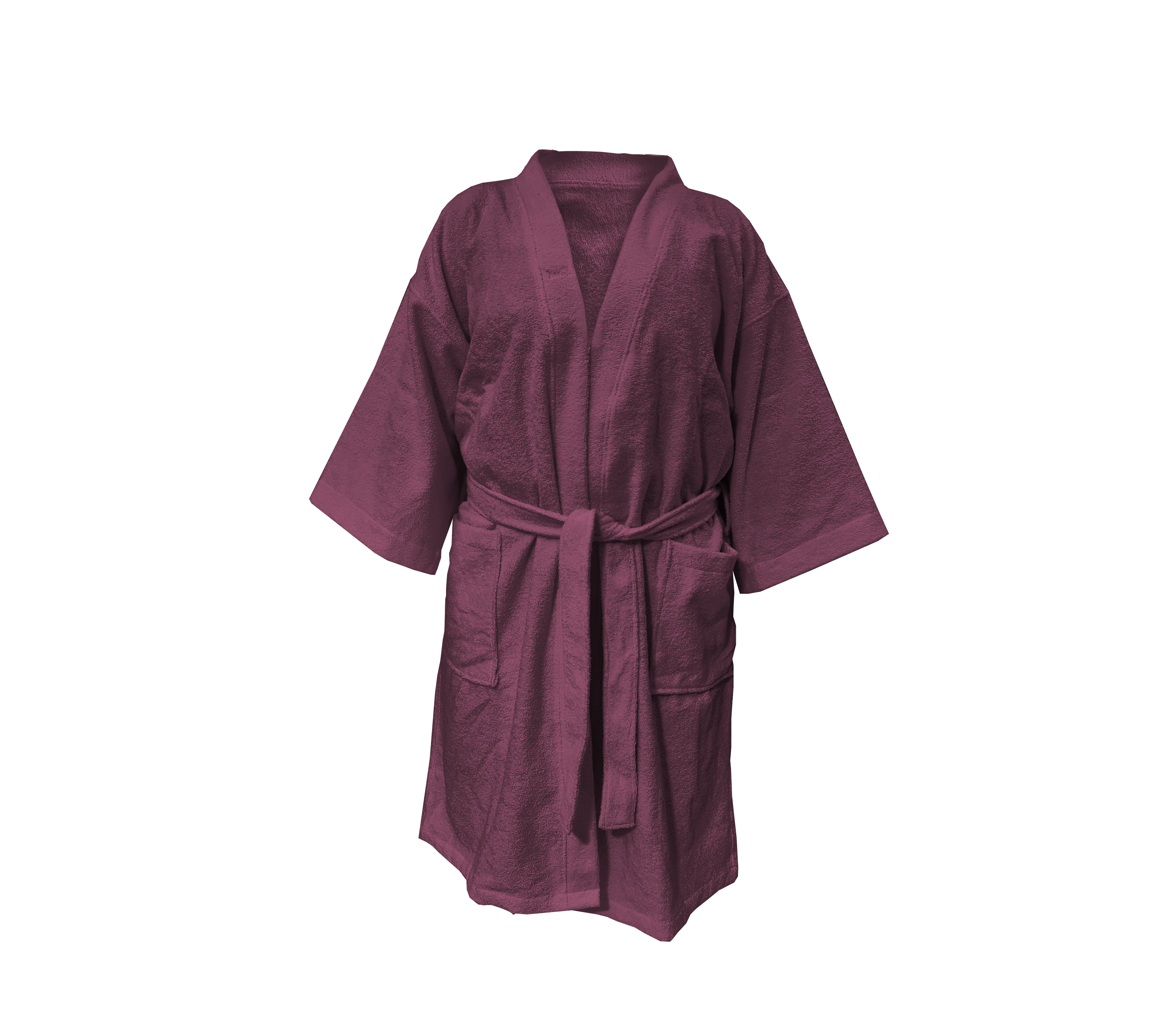 Women's 380 GSM Kimono Bathrobe - Soft Cotton Housecoat for Spa, Lounge & Home Relaxation