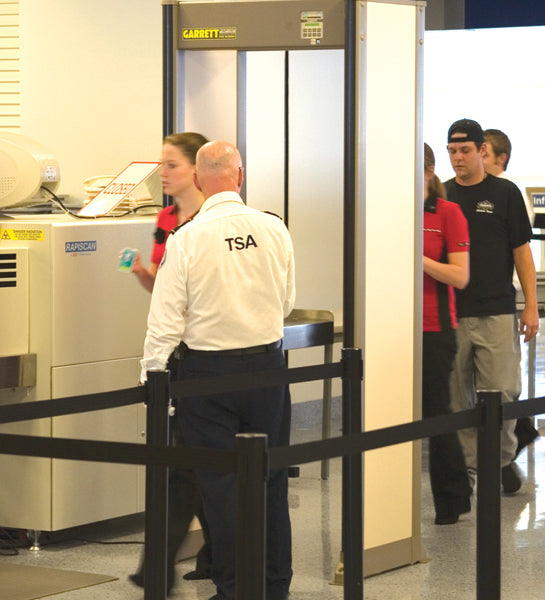 Garrett PD6500i Walk Through Metal Detector - High Security Metal Detection for Airports, Schools & Events | Advanced Multi-Zone Detection Technology