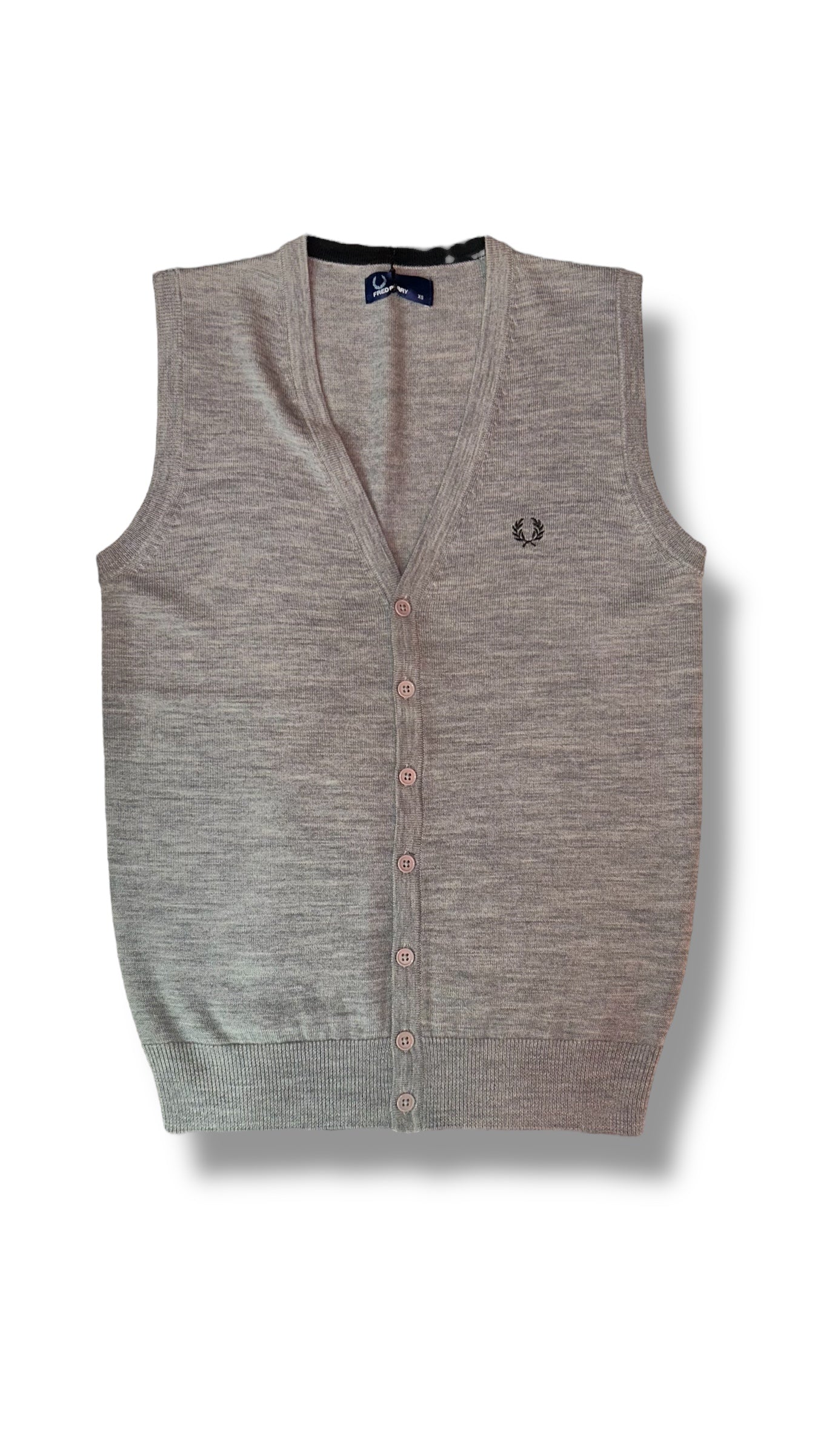 Fred Perry Men's Button Down Vest - Classic Casual Slim Fit Waistcoat for Business & Layering | Perfect for Office, Weddings & Smart Casual Outfits