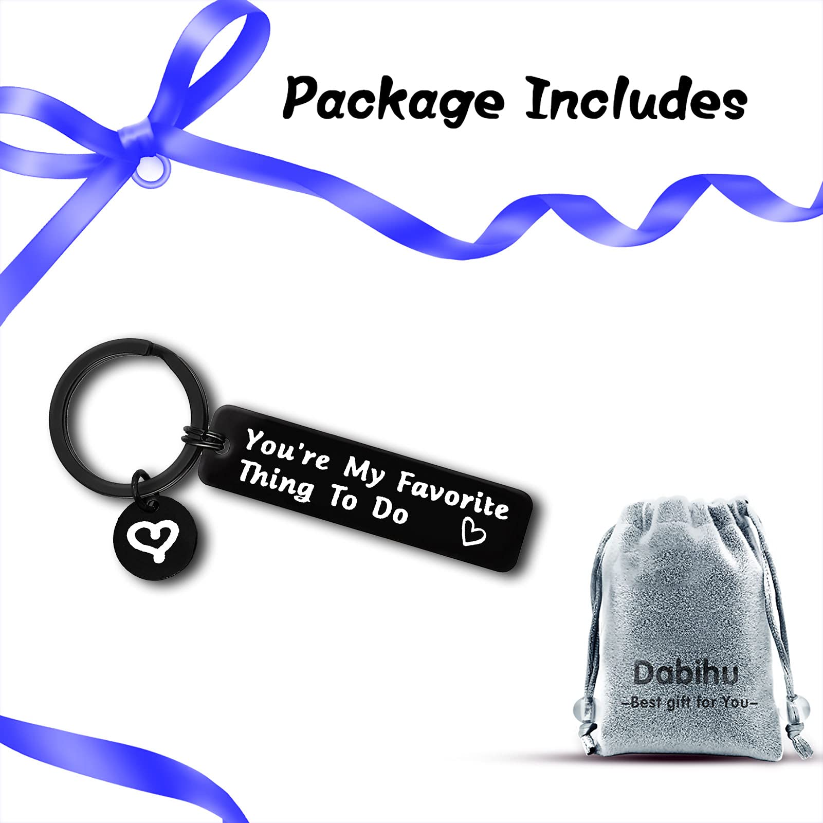 Funny Couple Keychain Set - Romantic Naughty Gifts for Boyfriend, Girlfriend, Husband & Wife - Valentine's Day, Anniversary, Wedding & Birthday Jewelry Gifts for Men & Women - Perfect for Couples Matching Accessories and Surprise Gifts