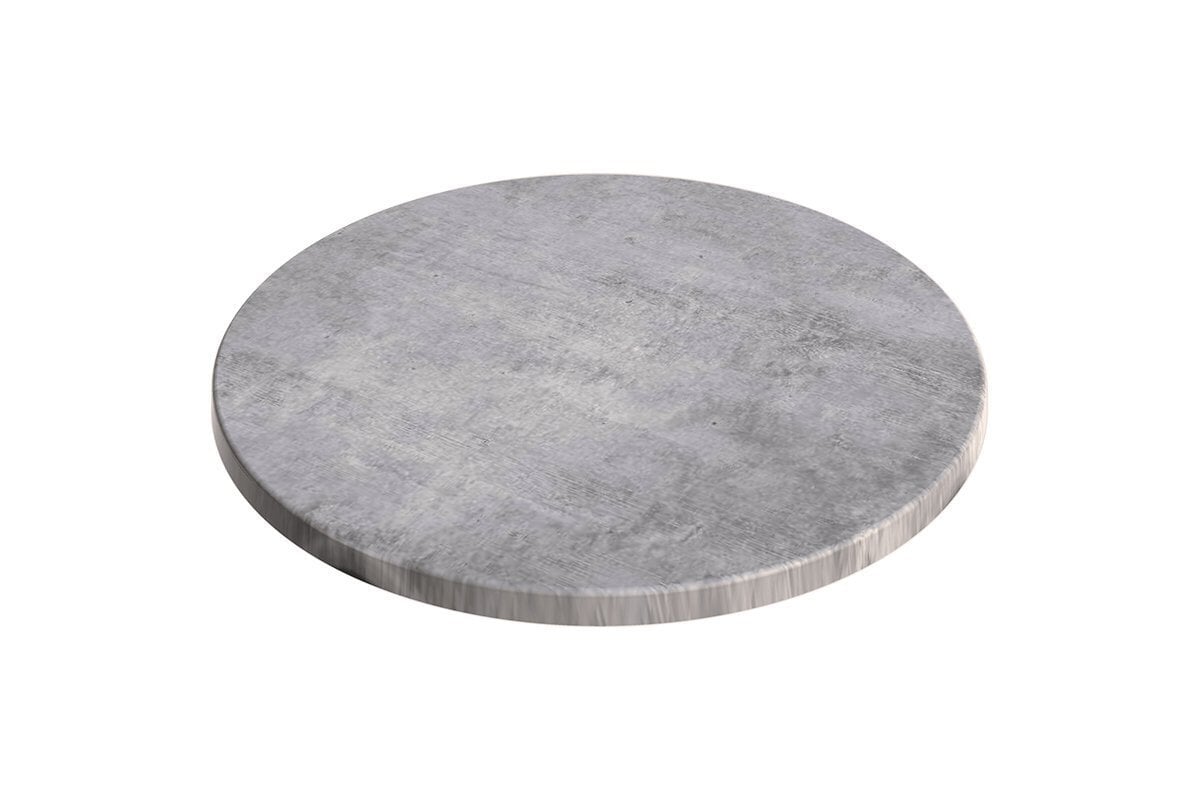 SM France Hospitality Plus Werzalit Duratop Round Table Top - 700mm Durable Commercial-Grade Table Top for Restaurants, Hotels & Cafes
