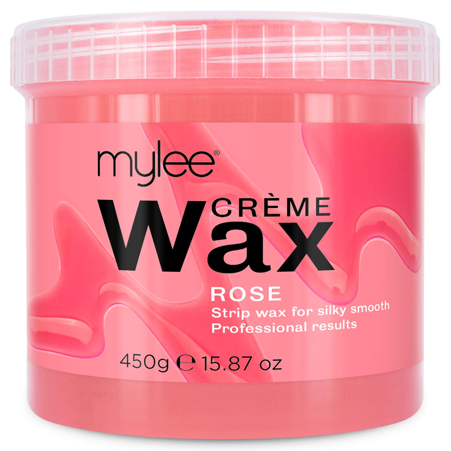 Professional Mylee Salon Waxing Kit with Wax Heater, Rose Wax, Strips & Spatulas - Includes Pre/Post Care Lotion & Cleaner for Smooth Hair Removal - Perfect for Home Waxing & Salon Treatments (Rose Wax Kit)