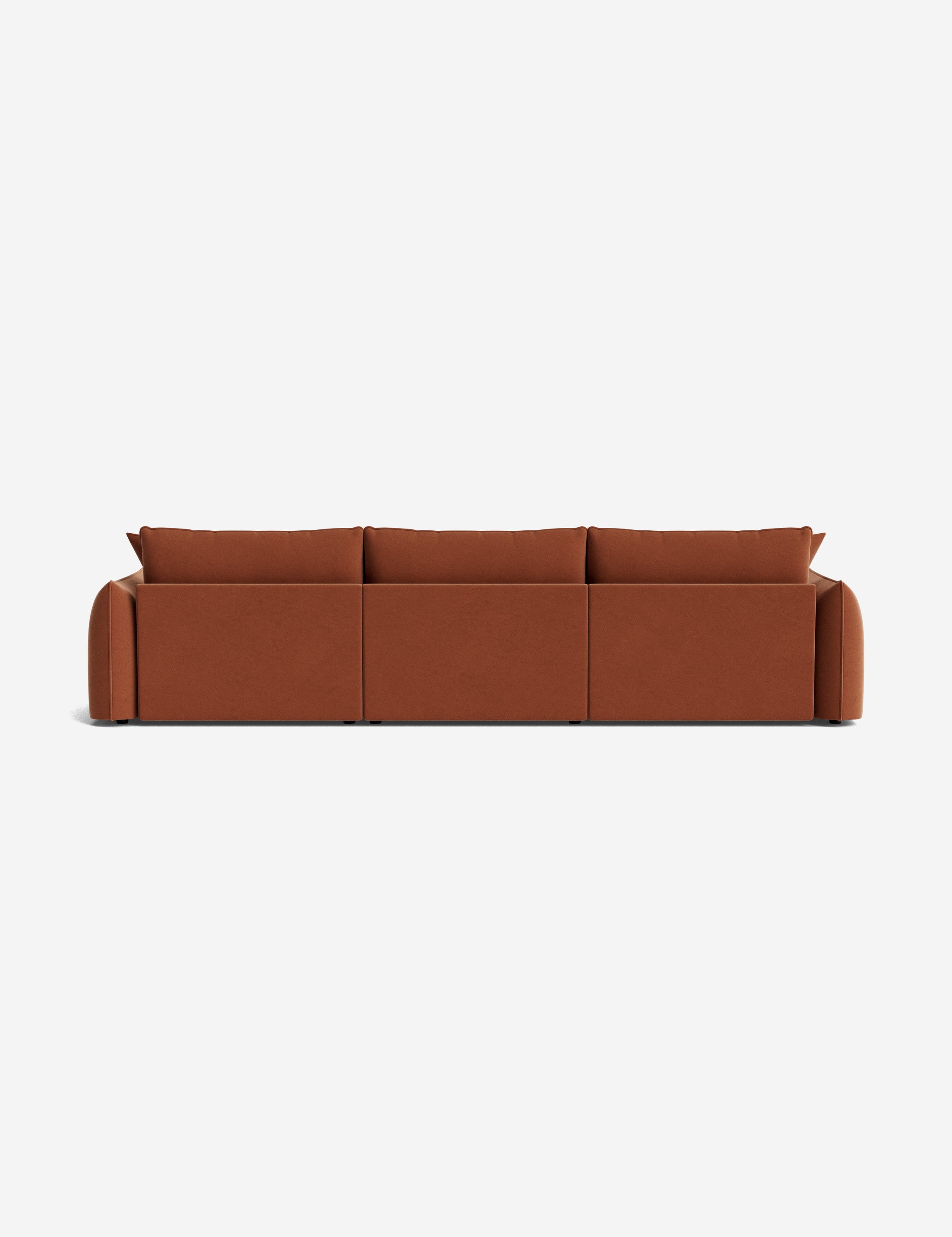 Balmer Sectional Sofa with Ottoman - Modern L-Shaped Couch Set for Living Room, Family Room & Lounge | Comfortable & Stylish Home Furniture