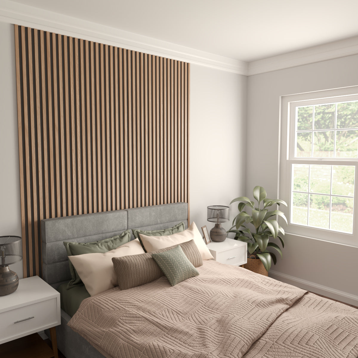 Premium Stain-Grade Hardwood Slats - Traditional Solid Wood Slats for DIY Furniture, Bed Frames & Home Decor Projects - Perfect for Rustic, Farmhouse & Modern Interior Design Styles