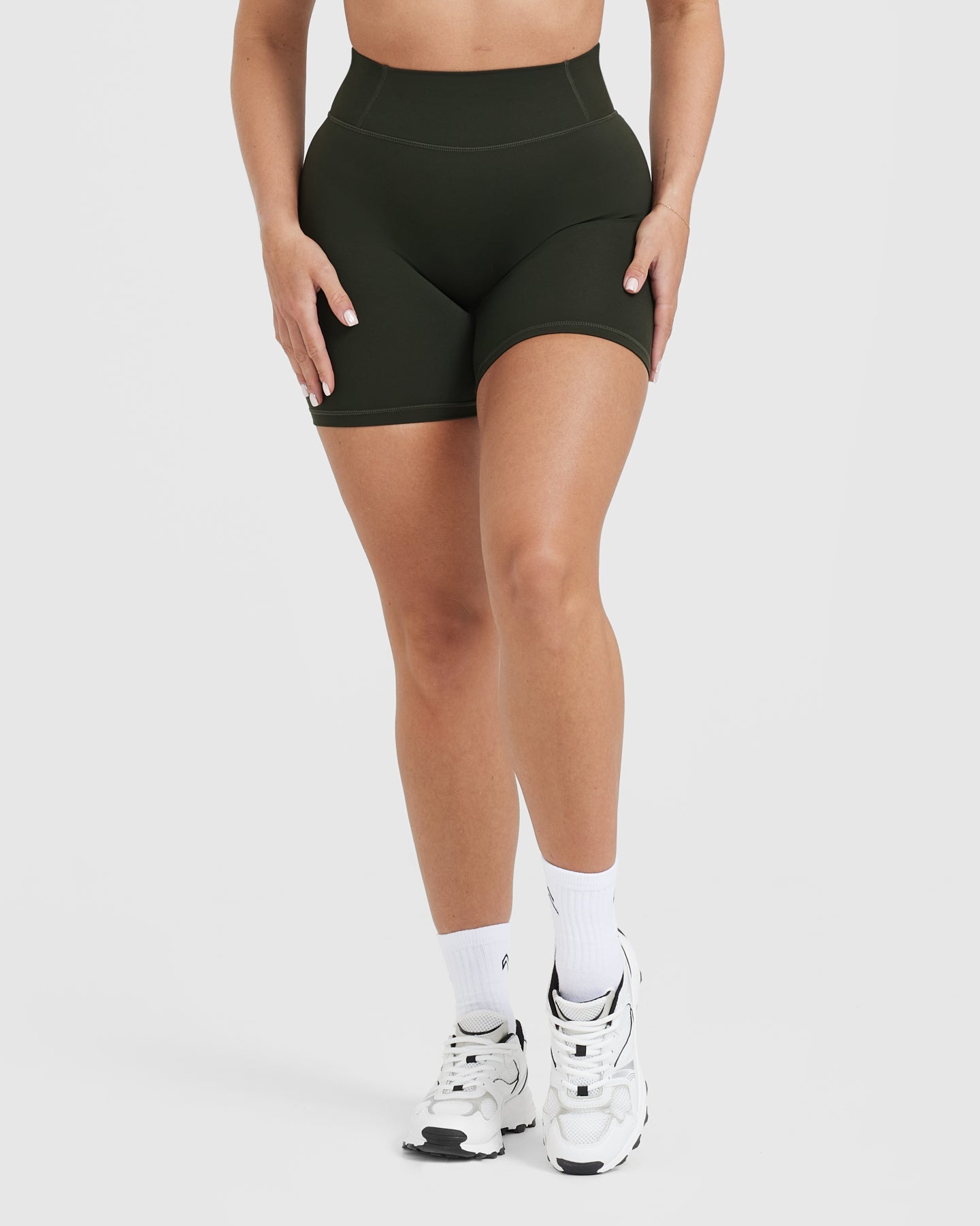 Timeless High Waisted Shorts for Women - 6 Inch Inseam | Khaki Casual Summer Shorts | Perfect for Beach, Vacation & Everyday Wear
