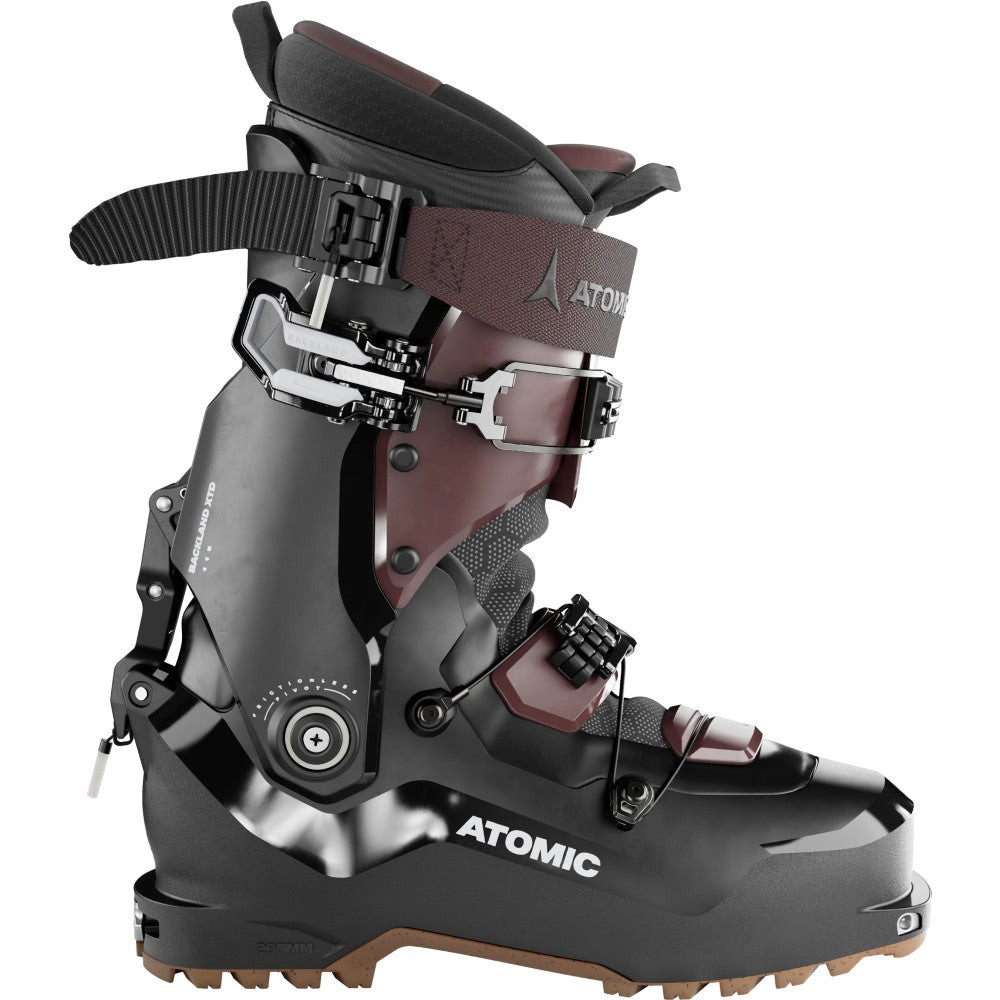 Atomic Backland XTD Carbon 115 Women's Ski Boots - Lightweight Carbon Fiber Backcountry Touring Boots for Alpine Skiing & Powder Adventures