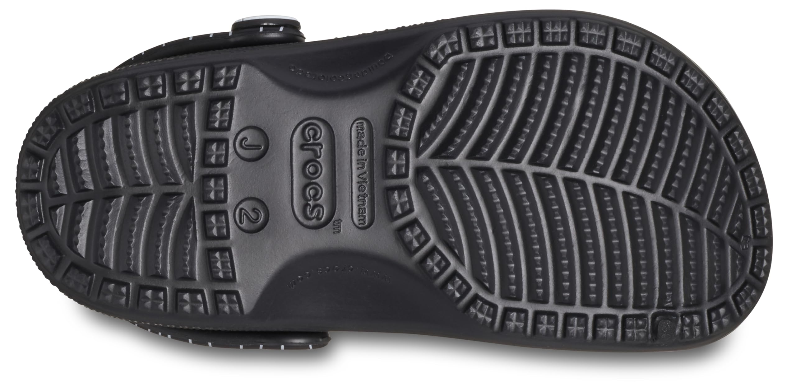 Unisex Kids Crocs Jack Skellington Nightmare Before Christmas Classic Clogs | Halloween Disney Character Shoes for Boys & Girls | Costume Party & Everyday Wear