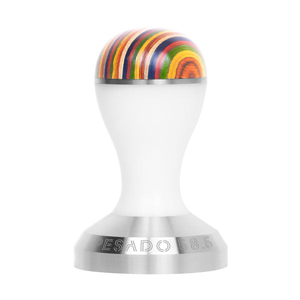 58.5mm Heavy Duty Metal Coffee Tamper - Professional Espresso Press for Baristas & Home Brewing - Perfect for Espresso Machines & Coffee Shops