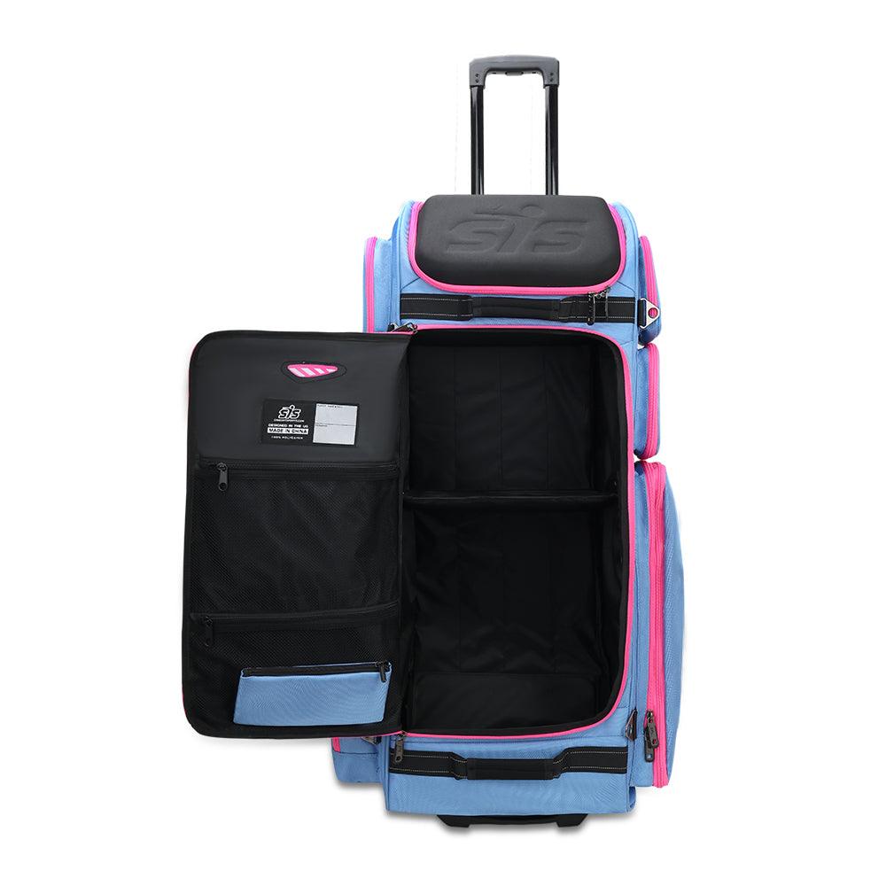 2025 Smash Ops Guerrilla V4 Roller Bag - Durable Travel Luggage with Spinner Wheels, Carolina Blue & Pink Color Options - Perfect for Business Trips, Vacations & Airplane Carry-On