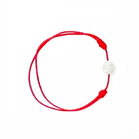 Original Genuine Jade Adjustable Red String Bracelet - High Quality Lucky Charm Rope Bracelet for Women & Men - Perfect Gift for Mom, Wife, Father - Chinese New Year Good Luck Jewelry - Ideal for Daily Wear, Special Occasions & Spiritual Protection