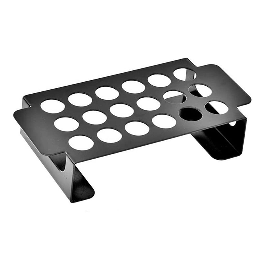 Happyyami Stainless Steel Jalapeno Grill Rack - Heavy Duty BBQ Chicken Drumstick Holder for Grilling, Roasting & Smoking - Perfect for Backyard BBQs, Camping & Family Cookouts