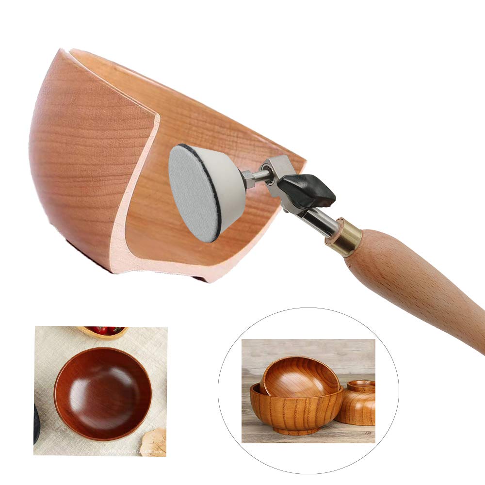 Professional Bowl Sander Kit for Woodworking - 2