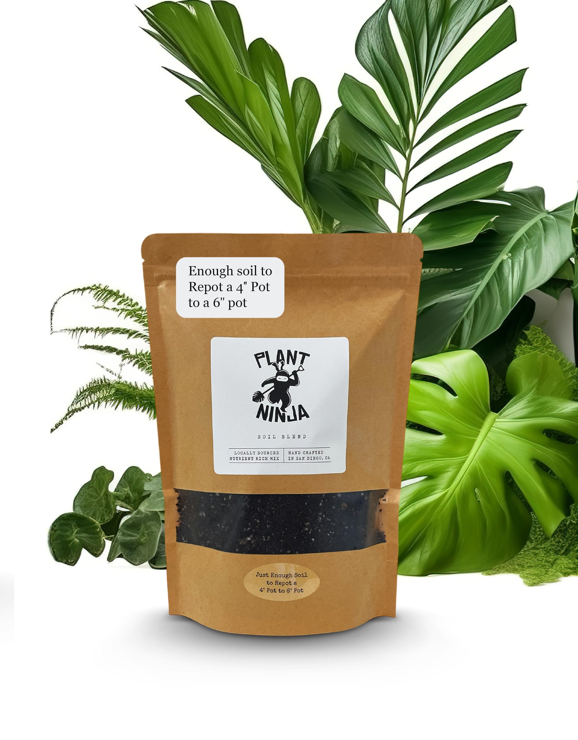 Premium Organic Potting Soil Mix for 6
