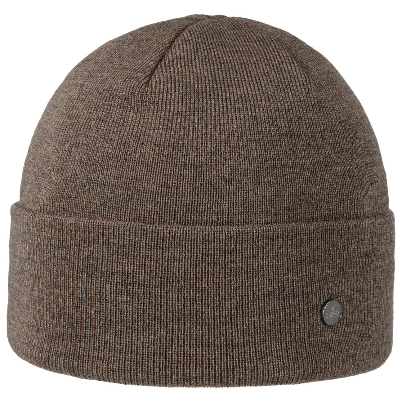 Lierys Premium Merino Wool Knit Beanie with Foldable Cuff - Warm Winter Hat for Men & Women - Perfect for Skiing, Hiking, and Outdoor Activities