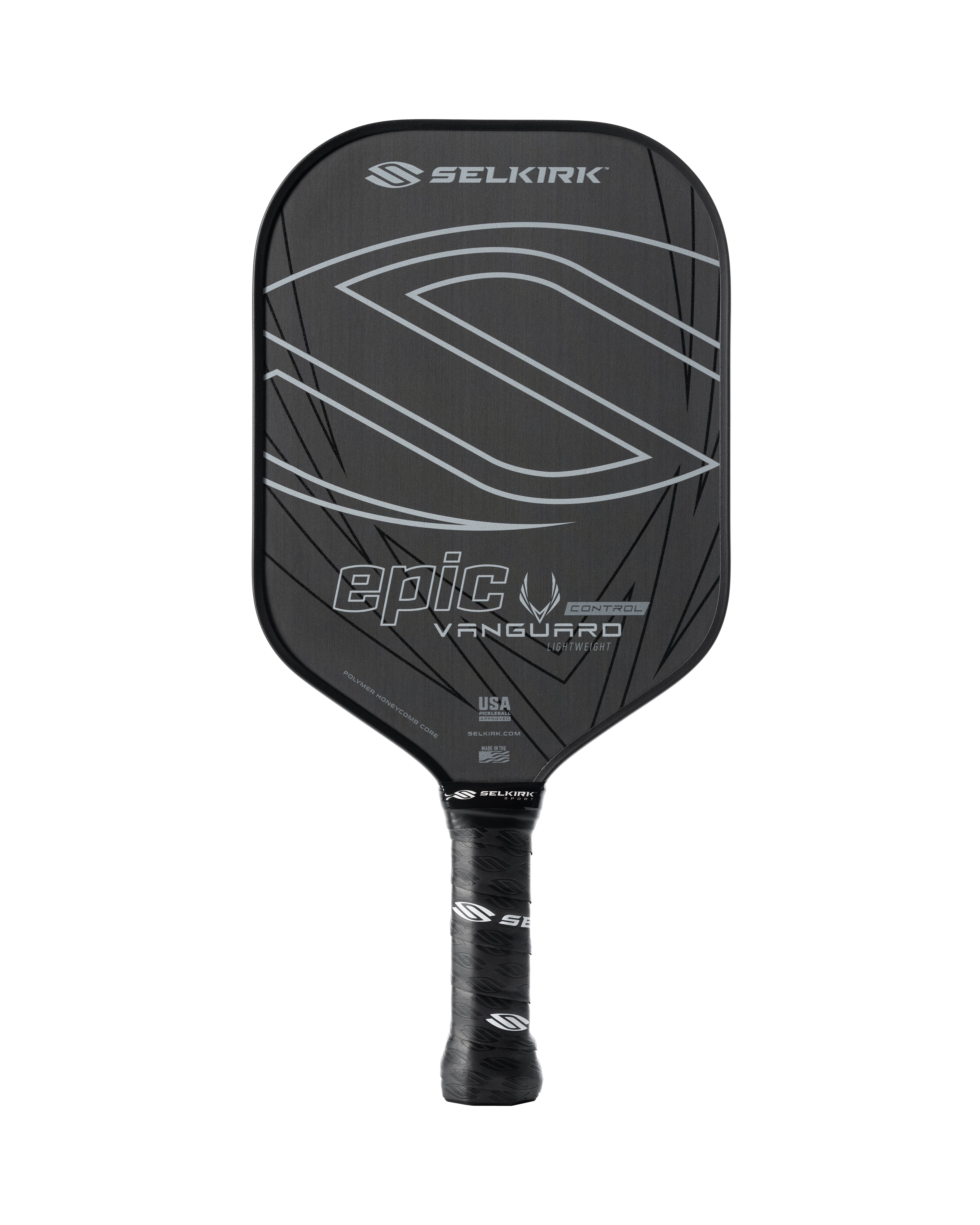Selkirk Vanguard Control Epic Pickleball Paddle - Premium Carbon Fiber Paddle for Precision & Power - Perfect for Competitive Play & Recreational Games