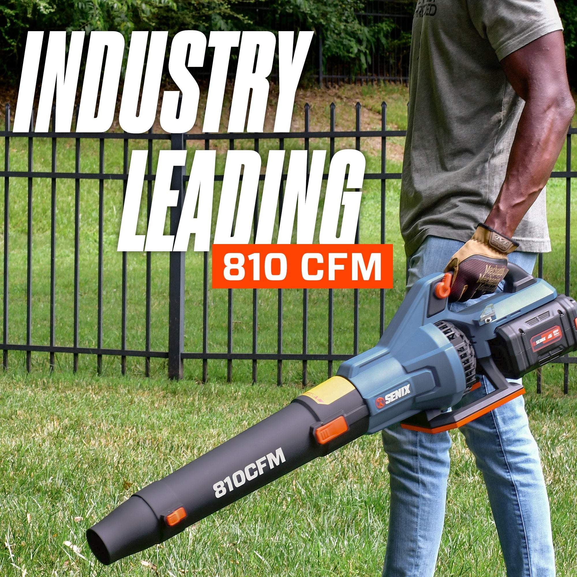 60V Max Cordless Leaf Blower with Brushless Motor - Includes 4.0Ah Battery & Charger - Ideal for Yard Cleaning, Driveway Clearing & Outdoor Maintenance