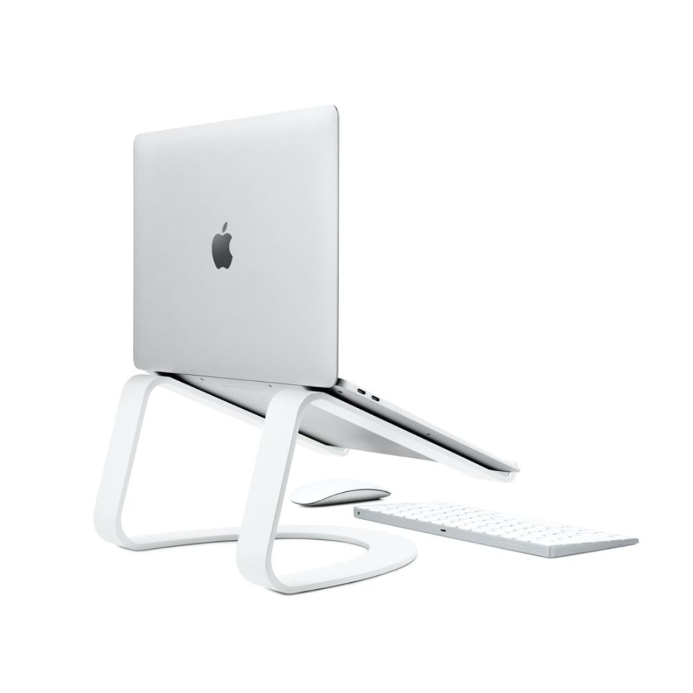 Twelve South Curve Stand for MacBook & Laptops - Adjustable Ergonomic Computer Riser for Home Office, Desk Work & Better Airflow