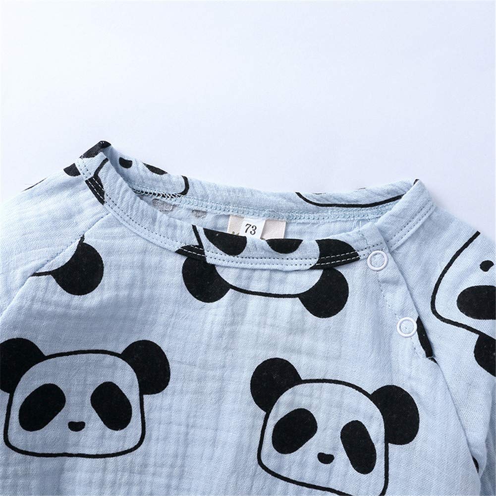 LOOLY Baby Girls & Boys Cotton Linen Blend Outfits - Soft Long Sleeve Top & Pants Set | Comfortable Playwear for Toddlers, Casual Daycare & Family Outings