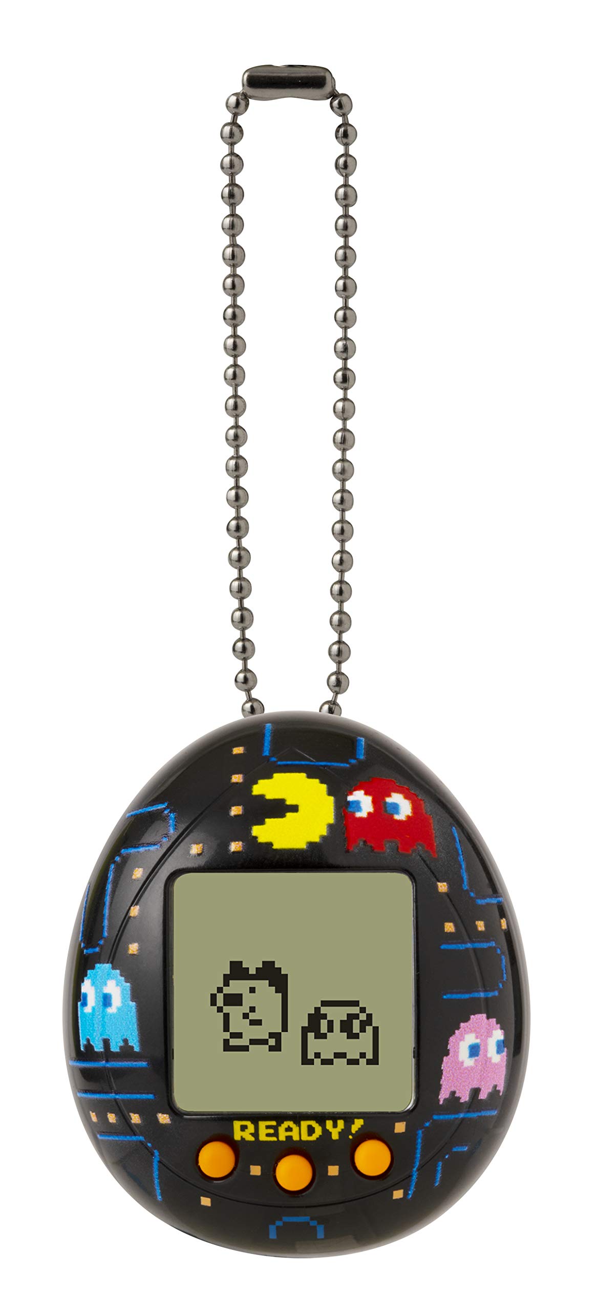 Original Tamagotchi PAC-Man Virtual Pet Game - Black Maze Edition (42852) | Retro Arcade Gaming Gift for Kids & Adults | Perfect for Home, Office & Travel Entertainment
