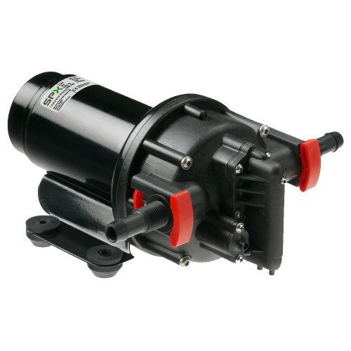 Johnson Pump Aqua Jet 3.5 GPM 24V Water Pressure System - High Flow Marine/RV Water Pump for Boats, Campers & Off-Grid Living