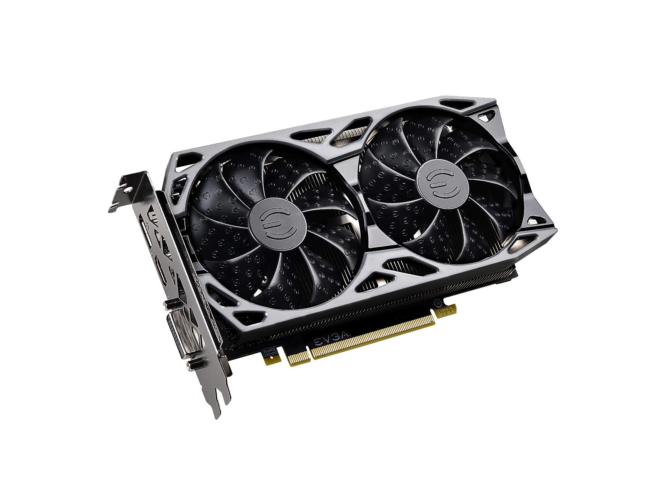 EVGA GeForce RTX 2060 KO Ultra Gaming Graphics Card - 6GB GDDR6, Dual Fan Cooling, Metal Backplate | High Performance for 1080p & 1440p Gaming, VR, and Content Creation