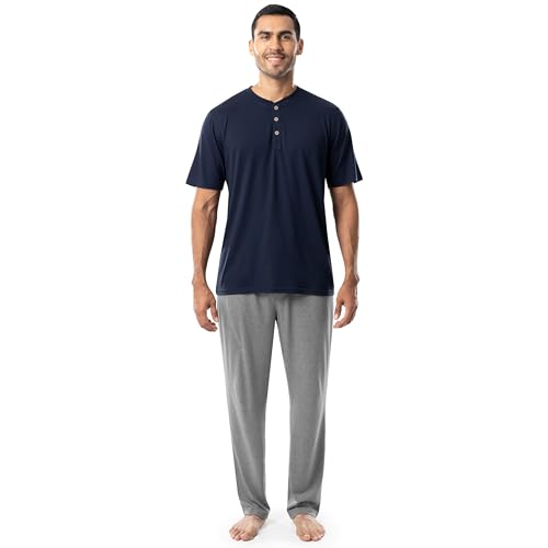 Navy/Grey Heather