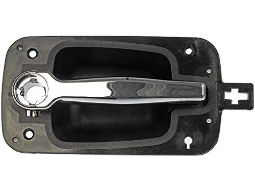 Chrome Front Left Door Handle Replacement for 2008-2014 International ProStar - Durable Exterior Truck Accessory for Semi & Heavy Duty Vehicles