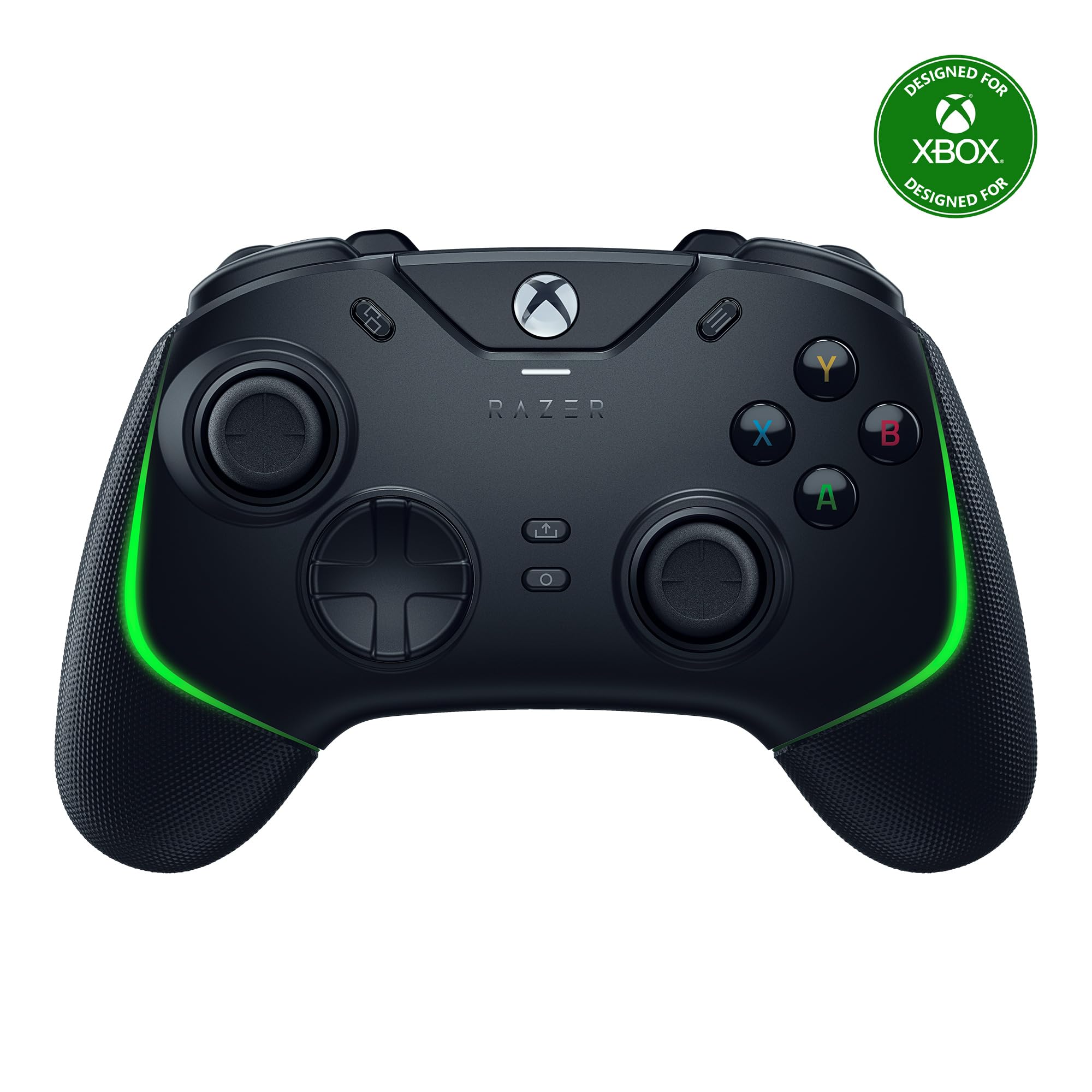 Razer Wolverine V2 Chroma Wired Pro Gaming Controller for Xbox Series X|S, Xbox One & PC - Customizable RGB Lighting, Remappable Buttons, Mecha-Tactile Switches, Trigger Stops - Black | Perfect for Competitive Gaming, Esports & PC Game Sessions