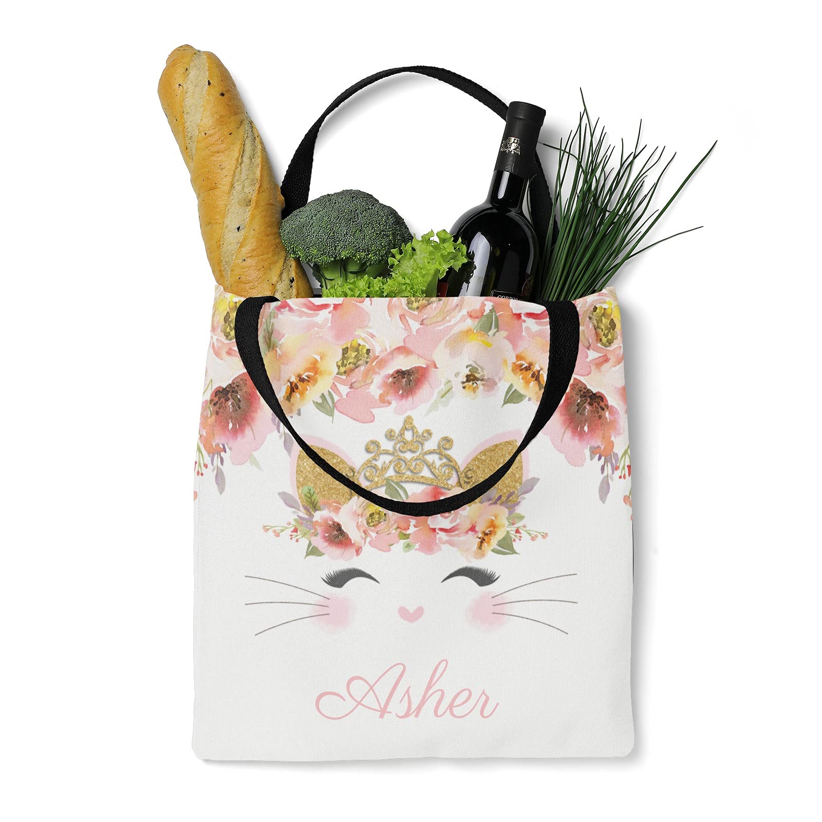 Personalized Car-Themed Canvas Tote Bags - Eco-Friendly Reusable Shopping Bags for Women & Men - Perfect for Grocery Shopping, Travel, School & Work - Great Gift Idea for Car Lovers