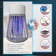 Auraaq Electric Mosquito Killer Lamp - Indoor & Outdoor Bug Zapper with LED Light - Effective Mosquito Trap for Home, Patio, Garden - Pack of 1 (Perfect for Bedroom, Camping, Backyard, and Outdoor Activities)