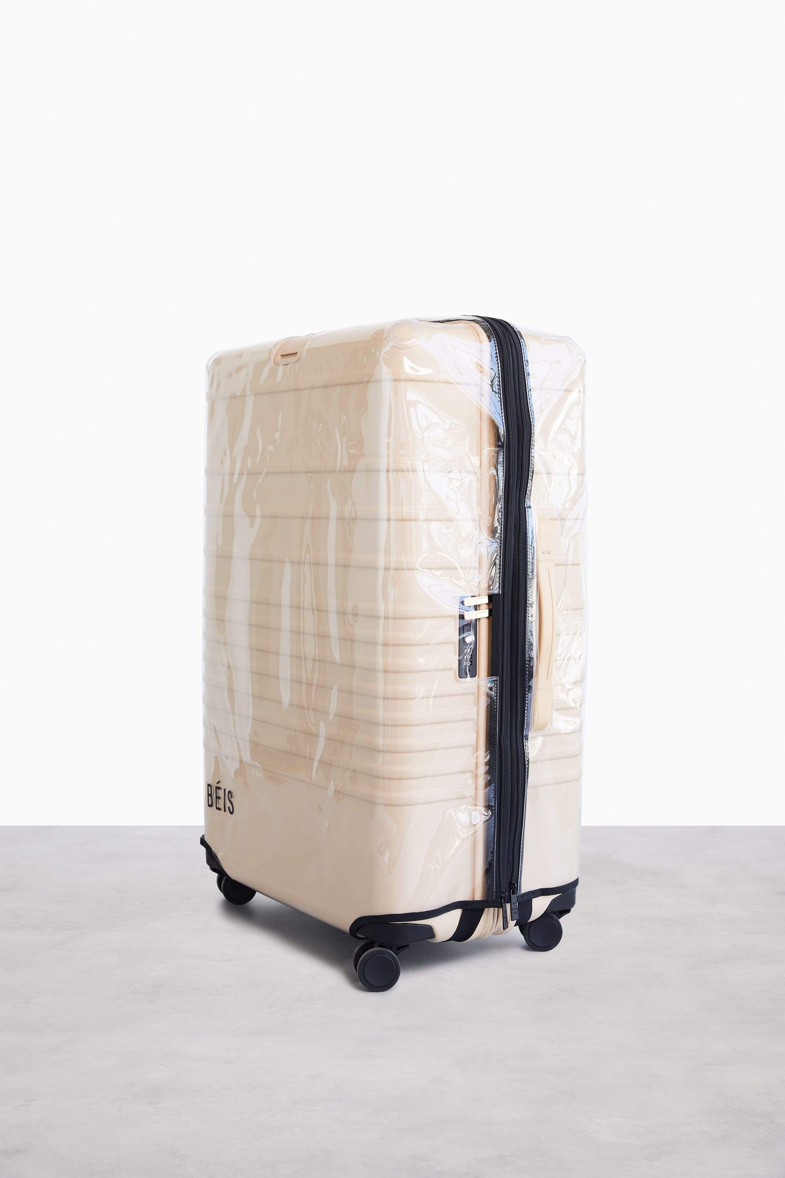 Large Check-In Luggage Cover - Durable Waterproof Suitcase Protector for Travel | Perfect for Airplane, Train & Bus Trips