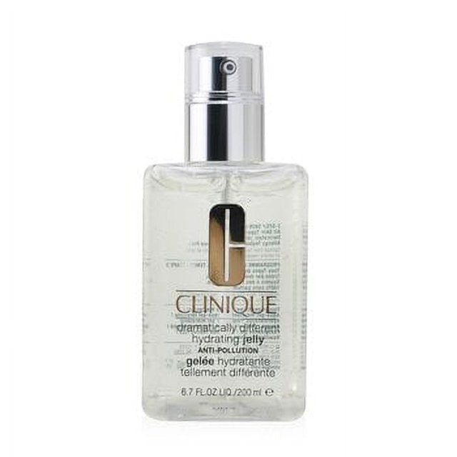 Clinique Dramatically Different Hydrating Jelly Moisturizer - 6.7 oz / 200 ml - Oil-Free Face Moisturizer for Dry & Sensitive Skin - Perfect for Daily Hydration & Makeup Prep