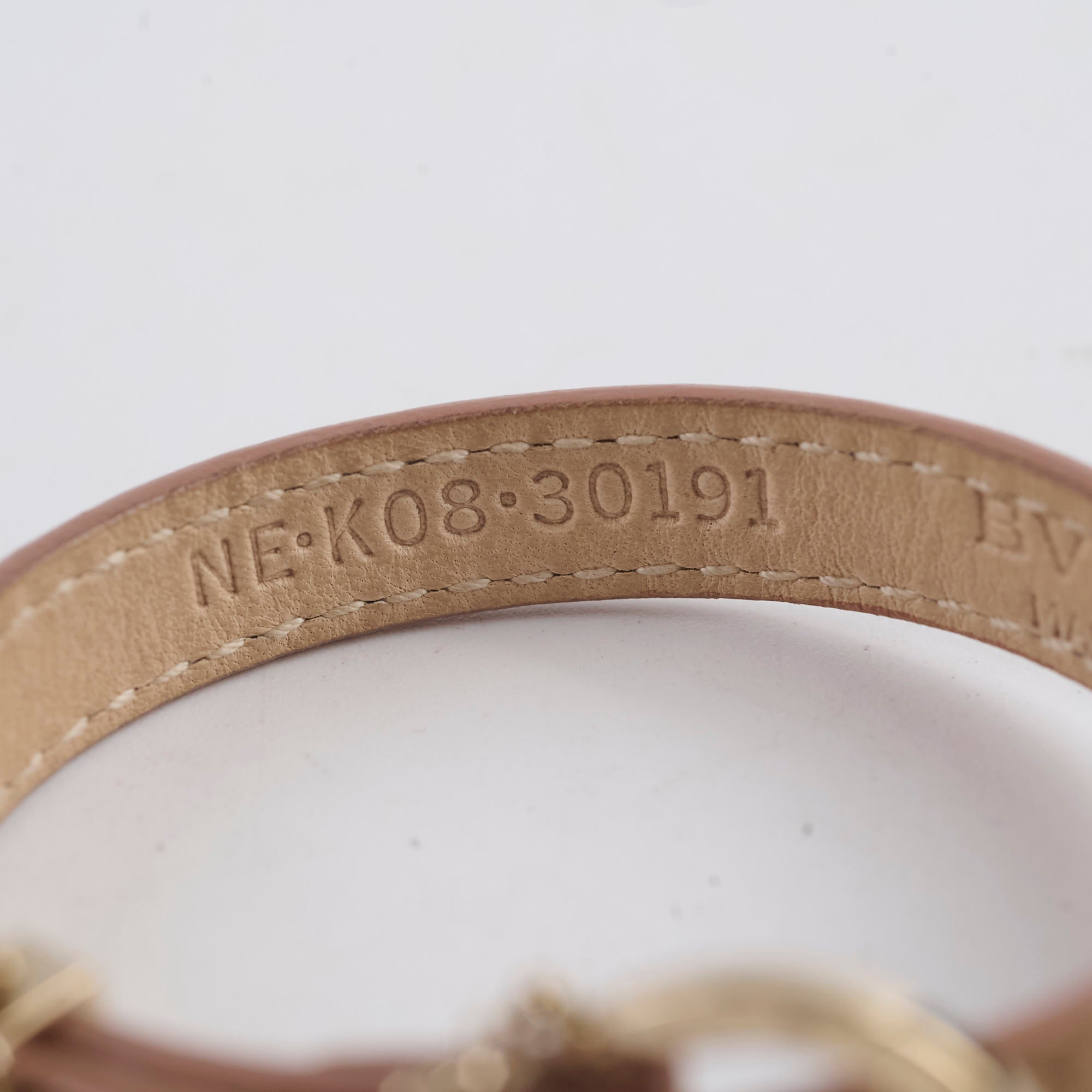 Bvlgari Leather Bracelet for Women - Genuine Leather Beige Wristband | Luxury Fashion Jewelry Gift for Her | Perfect for Parties, Weddings & Date Nights