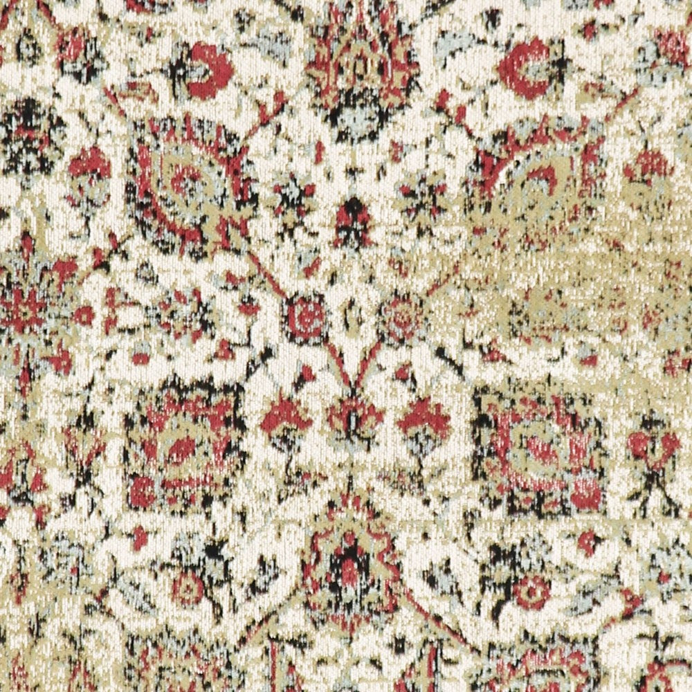 Antalya Filigree Floor Rug 240cm x 340cm (8'x11') - Soft Bohemian Area Rug for Living Room, Bedroom & Home Decor