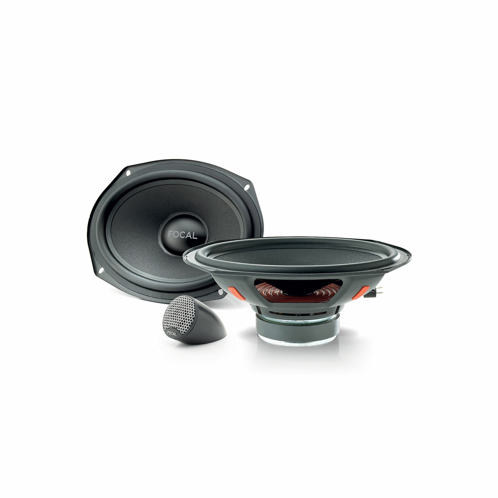 Focal ISU 690 6x9 Inch 2-Way Component Speaker System - Premium Car Audio Upgrade for Trucks, SUVs and Custom Vehicles