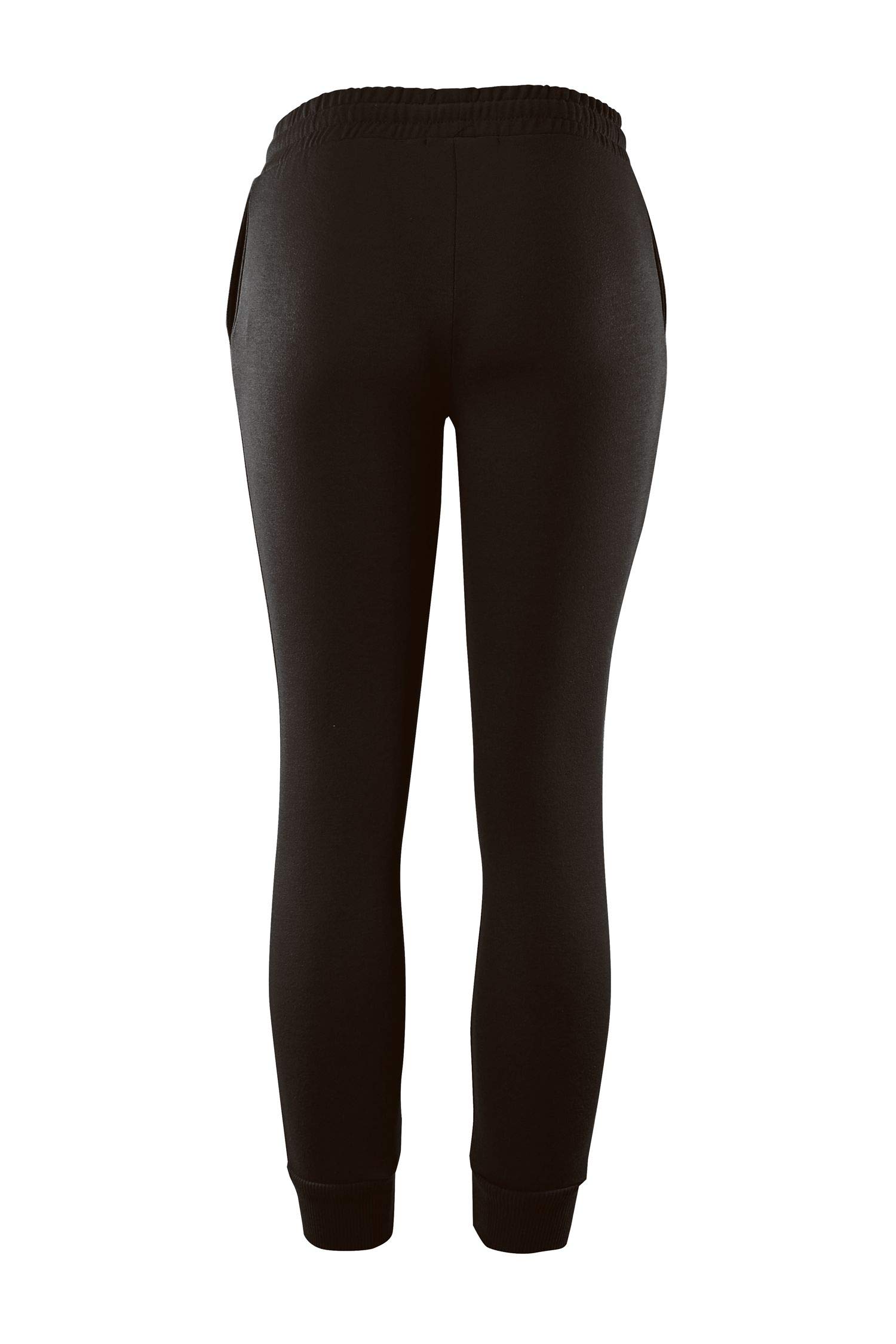 FashionMille Women's French Terry Fleece Capri Jogger Lounge Sweatpants - Soft Comfortable Casual Pants for Yoga, Running, Workout & Home Relaxation