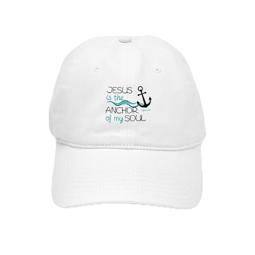 White - Jesus is the Anchor Cap