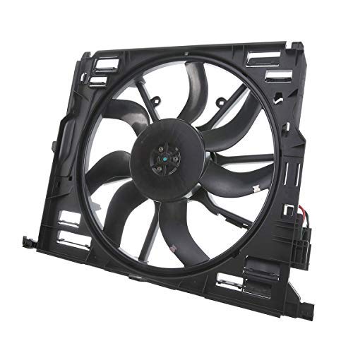 Premium Engine Radiator Cooling Fan Assembly for BMW F10 F11 F12 F06 F01 F02 Models - Compatible with 528i 530i 535i 535i xDrive 640i 740i & More - High Performance Cooling Solution for Hot Weather & Heavy Traffic Driving