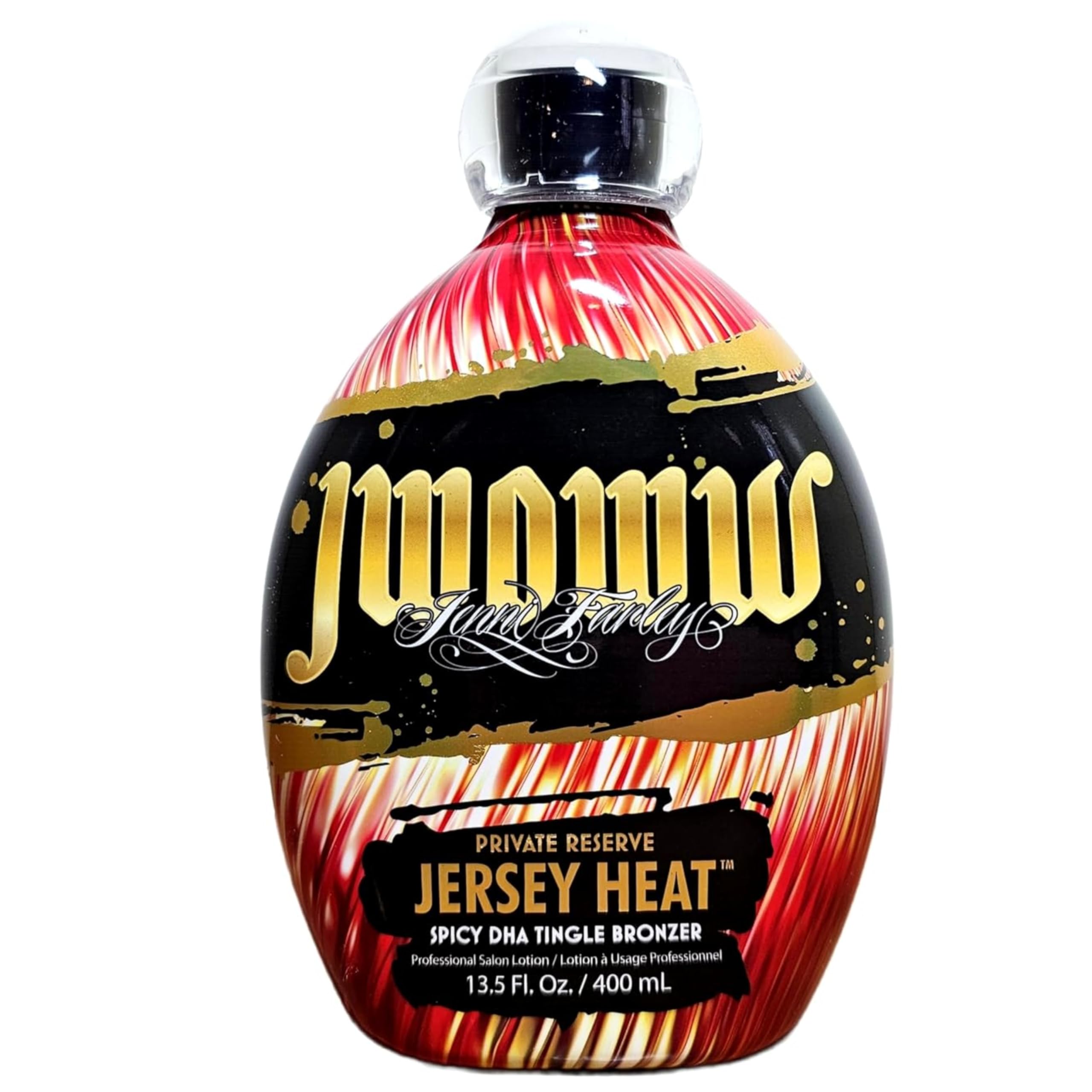 Australian Gold Jwoww Jersey Heat Hot Tingle DHA Bronzer Tanning Lotion - 13.5 oz for Tanning Beds & Sunless Tanning - Deep Hydration & Bronzing for a Natural Glow